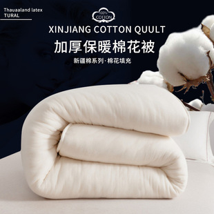 Factory direct Xinjiang cotton quilt core winter thick warm pad quilt quilt home dormitory cotton tire wholesale