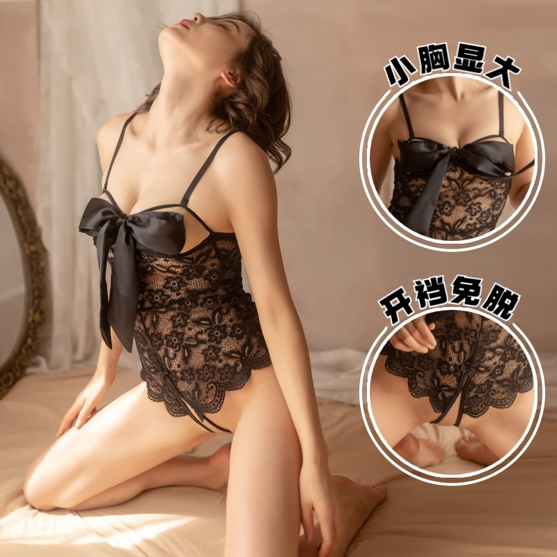 Sexy underwear with bow