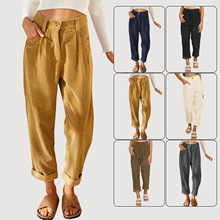 2026���Q�¿����uͨ����Crop Pants Corduroy Women Casual ѝ��