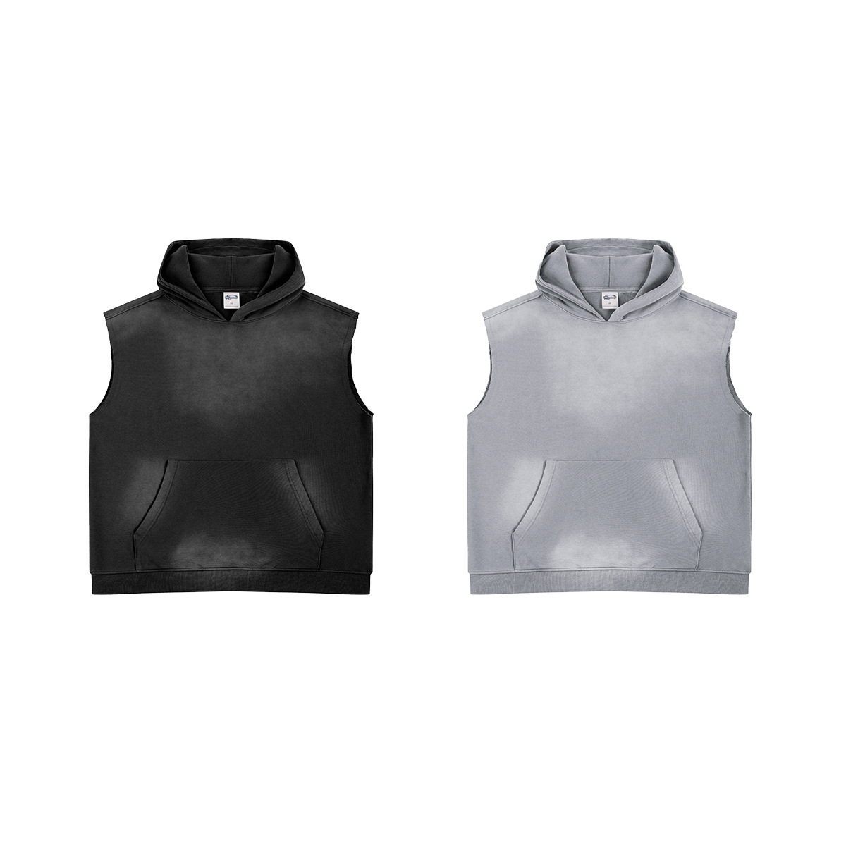 Ropa de hombre de moda de cadena | sudadera con capucha de pareja de algodón suelto sin mangas de marca de moda de nueva llegada