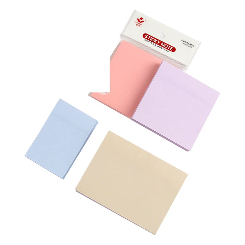 Morandi Color Post-It Notes Цвет Студенческий канцелярский указатель Post-It Notes Паста Ручная слеза Post-It Notes