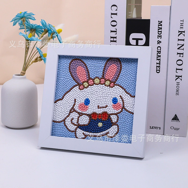 Набор для алмазной вышивки (Sanrio) Пикачу в раме, 17×17 см, комплект для полного стежка DIY