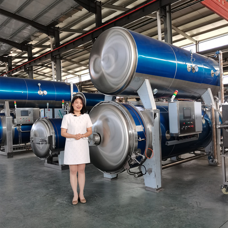 瓶装膏滋杀菌锅 玻璃瓶装饮料杀菌釜 龟苓膏高温灭菌锅