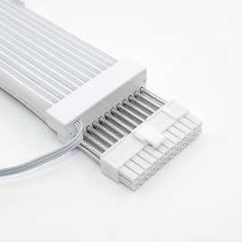 1个 颜色：图片色 材质：PVC+尼龙+镀锡铜线 ARGB霓彩线 电源延长