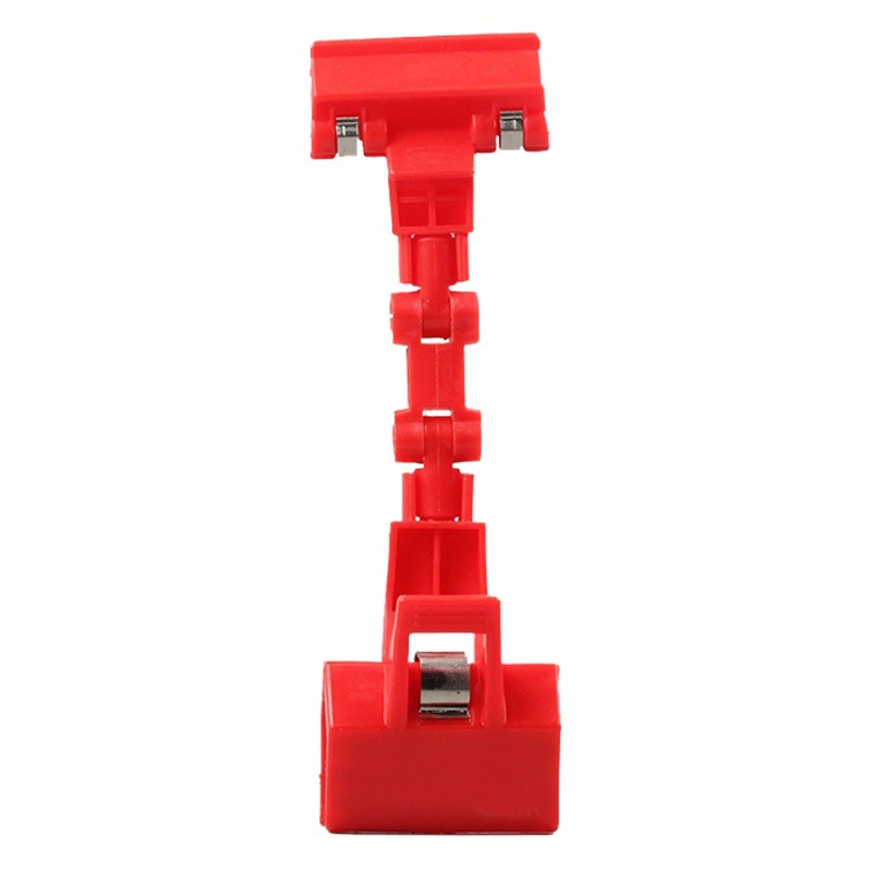 Поп рекламная бумага двуглавый клип ценник клип взрыв стикер ценник супермаркет фрукты продвижение пластиковый зажим