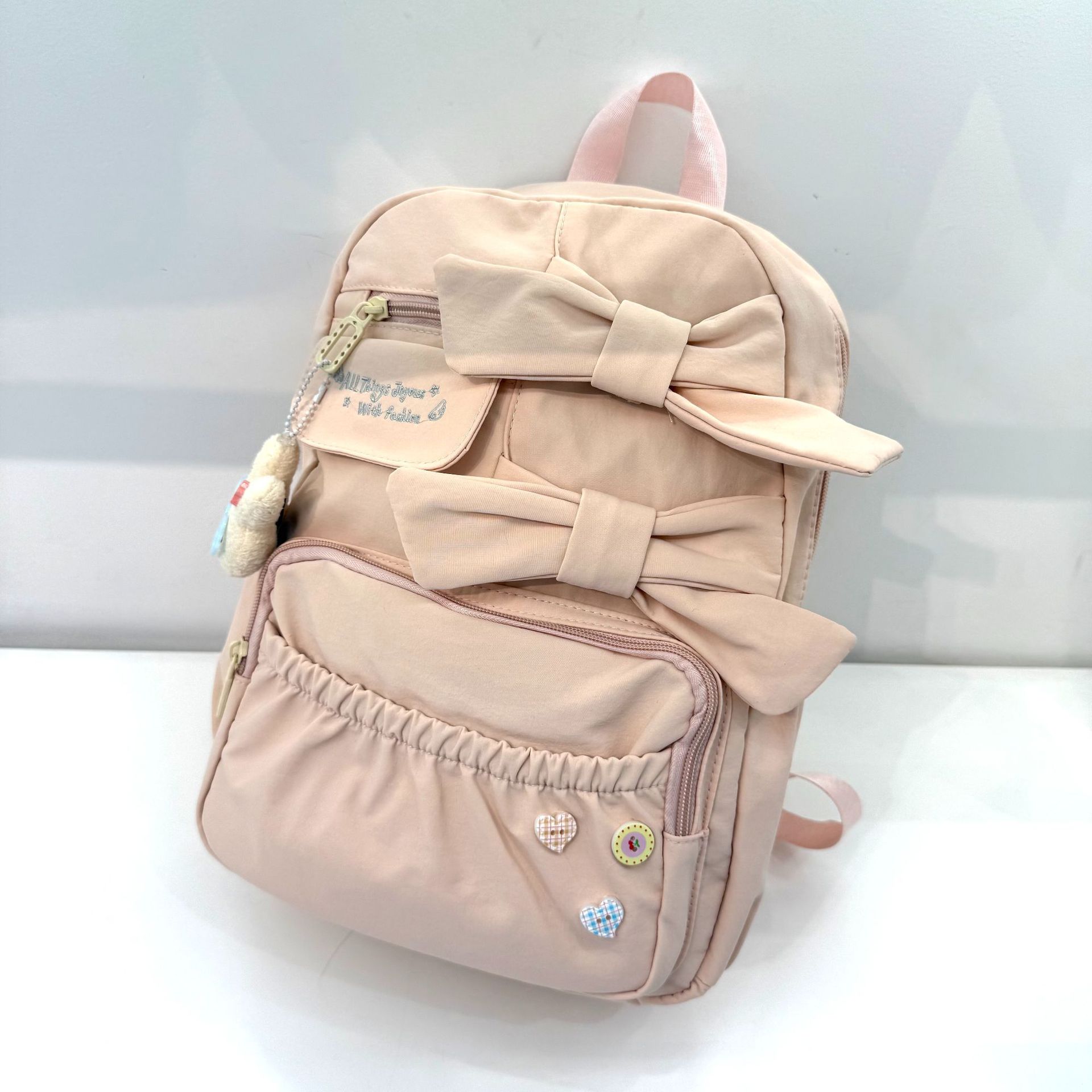 Mochila de dibujos animados para niños, mochila pequeña, 7 - 9 - 11 - 13 años, bolsas de moda para niños y niñas, color caramelo, ligero