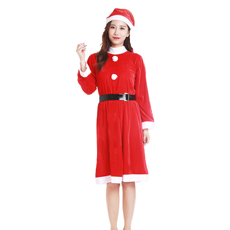 Ropa de Navidad Ropa de Navidad no tejida Ropa de Navidad Ropa de hombre de Navidad Ropa de vestir de Papá Noel Traje de Navidad Ropa de hombre y mujer