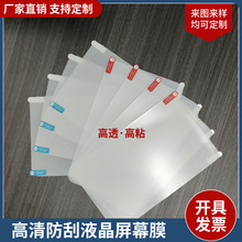 智能导航仪表盘防刮花贴膜 中控液晶屏幕保护膜游戏机高清水凝膜