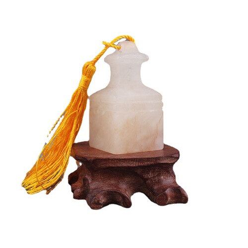 Biyoumi tassel Kunlun frozen stone hard pen calligraphy seal carving gold stone seal carving calligraphy and painting free seal carving
