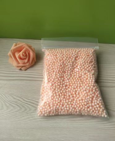 4-6mm macaron color bola de espuma material hecho a mano bricolaje Bola de partículas delgadas Planeta de flujo de relleno decorativo