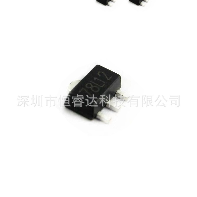 三端稳压管KIA78L12 78L12 SOT-89封装 全新原装正品 MOS管