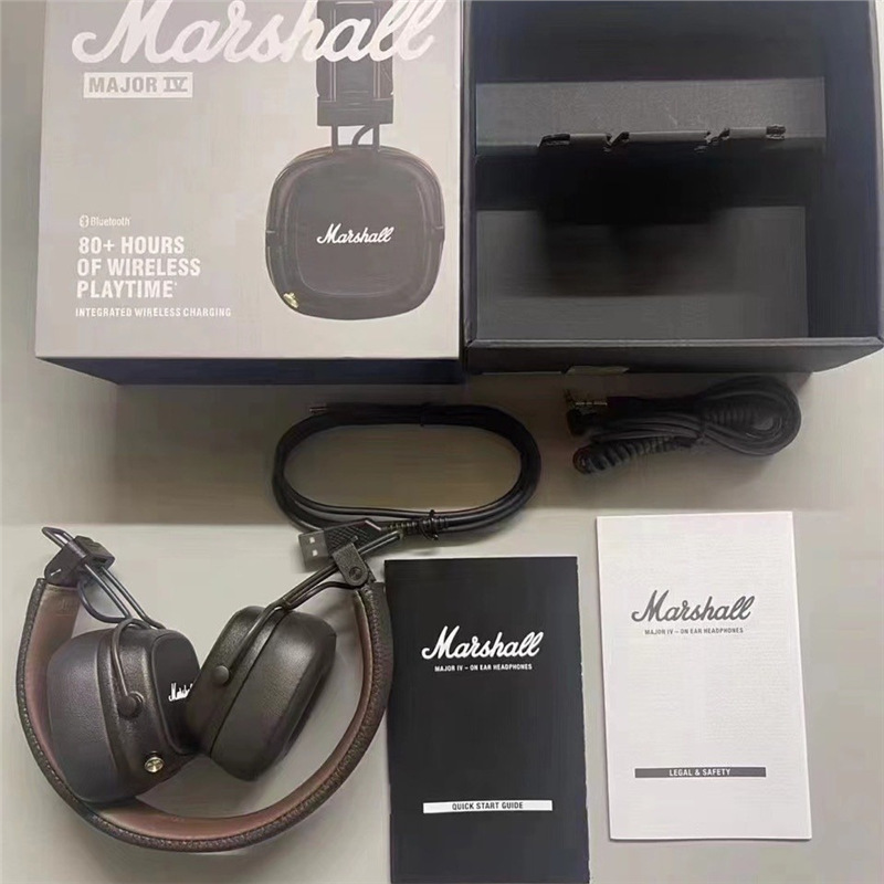 マーシャルMARSHALLメジャーiv 4世代ヘッドセット無線bluetoothイヤホンの重低音に適しています|undefined