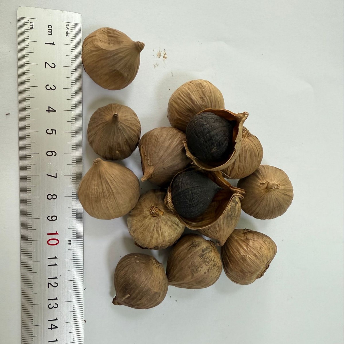 独头黑蒜山东金乡黑大蒜黑蒜头发酵黑蒜可出口