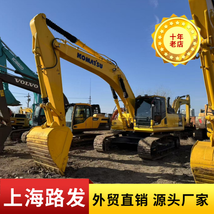 Excavadora de segunda mano de Shanghai Lufa, excavadora de orugas Komatsu PC360 - 7, grúa de gancho de segunda mano, grúa de 36 tonos