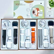 华强北跨境爆款X9智能电话手表男多功能无线蓝牙耳机智能手表S10