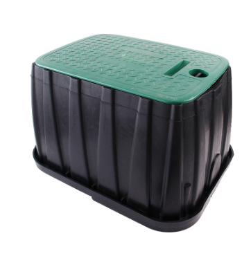 Fabricante suministro de 12 pulgadas 1419 caja de válvula de agua rápida ingeniería de jardín verde caja de válvula solenoide de plástico caja enterrada