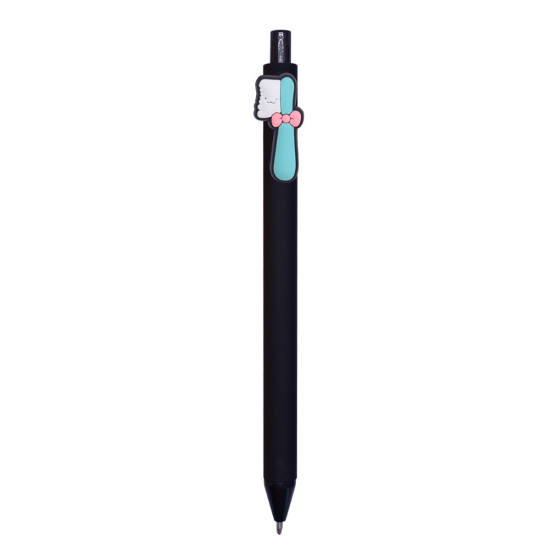 クロスボーダー新しい漫画歯ボールペン pvc 広告ペン学生ゲルペンパーソナライズ diy ペンかわいいボールペン|undefined