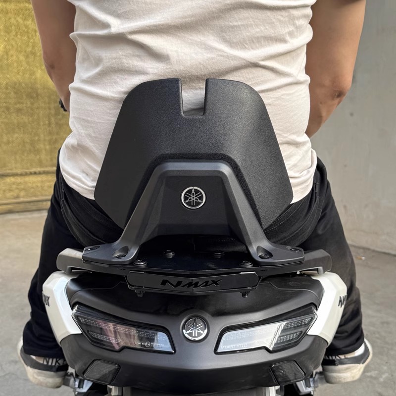 Suitable for 20-25 Yamaha Nmax155 Modified Rear Backrest Passenger Comfort Rear Cushion Rear Seat Backrest Lumbar Support