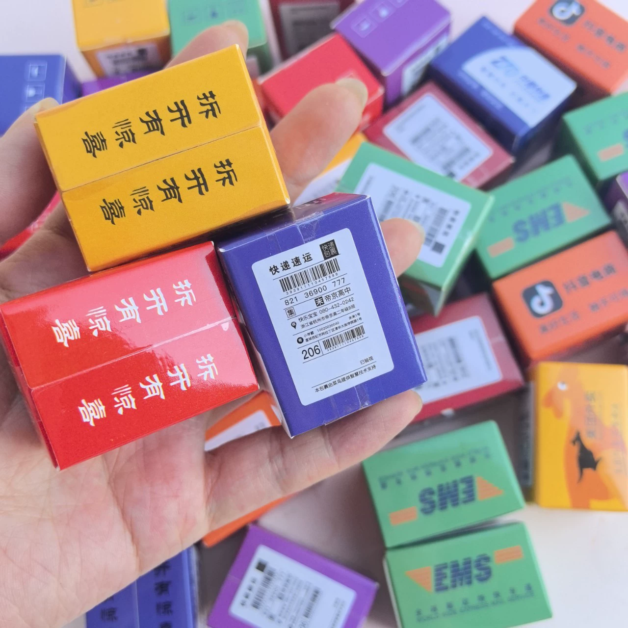 Детская игрушка для ролевых игр, миниатюрная еда, игрушка-сюрприз в слепом боксе, мини-экспресс-бокс, маленькая упаковка, игрушка-автомат для кукол, пицца.