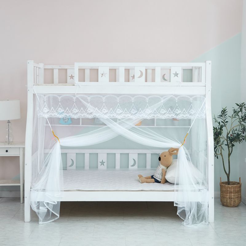 Mother-Child Bed Mosquito Net for Bunk Beds 1.2m Double-Decker Bed 1.5m Household Trapezoidal Mother-Child Bed Mosquito Net