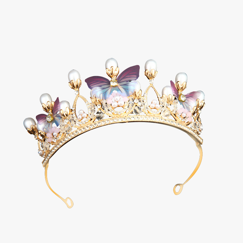 Prinses Verjaardag Kristallen Kroon Hoofdband Vrouwelijke Achttien Jaar Oude Bruid Kroon Premium Hoofdband Hoofdband Spot_voghion.com