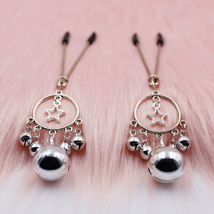 Женский колокол зажим для груди SM горничная зажим для клитора пары игрушки секс-игрушки взрослые инструменты для обучения сосков