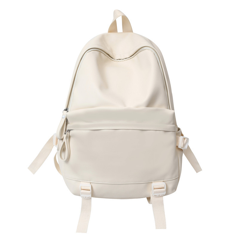 Mochila escolar para mujer 2022 nuevo estilo estudiante de secundaria PU mochila moda casual pareja de computadora de gran capacidad marea