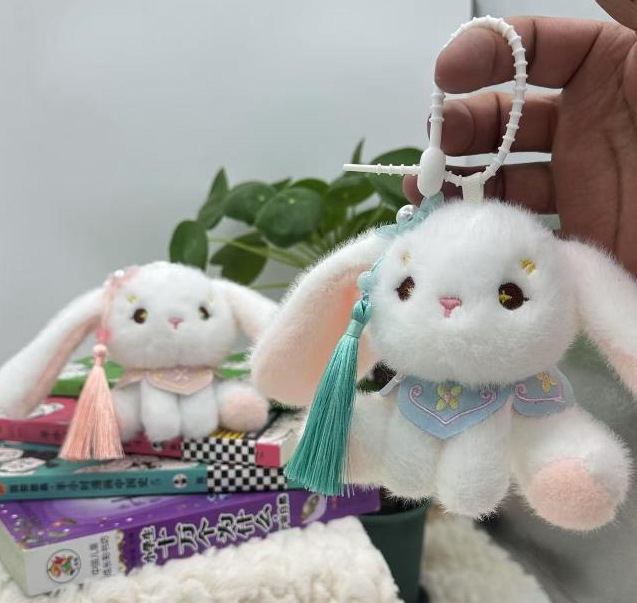 唐装兔 / 精品4寸多颜色的随机发[单款20起批】
