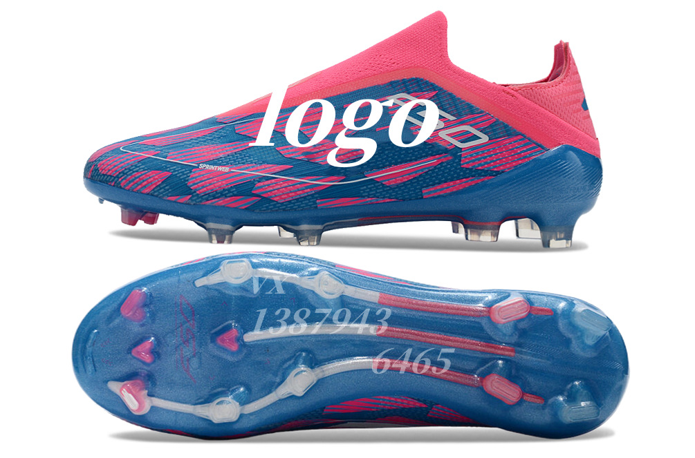 Putian fabricante al por mayor comercio exterior transfronterizo 2024 nuevo estilo X serie F50 zapatos de fútbol profesionales para hombres fg clavo