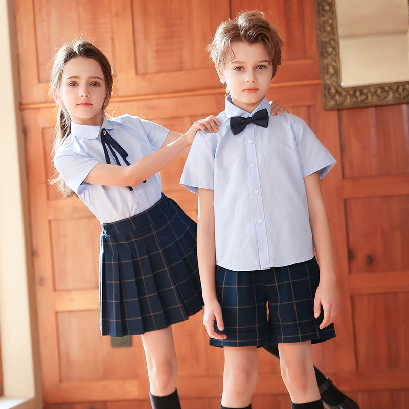 Traje de traje de actuación para niños Estilo universitario Foto de graduación de la escuela primaria y secundaria