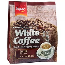 馬來西亞super超級牌原味三合一白咖啡粉600g袋裝