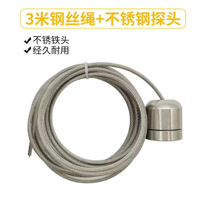 Succión de cabeza magnética de acero inoxidable individual 18kg + 3 M cuerda