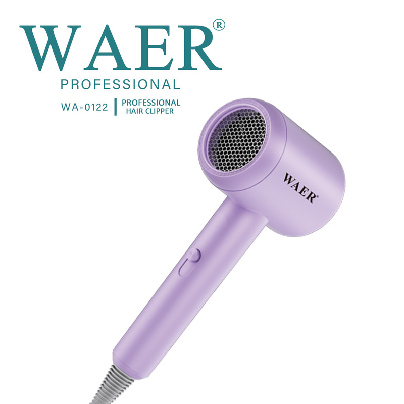 WAER 新しいヘアドライヤー学生寮ハンドルブルーライト 3 スピードポータブル人気の速乾性ヘアドライヤー卸売モデル|undefined