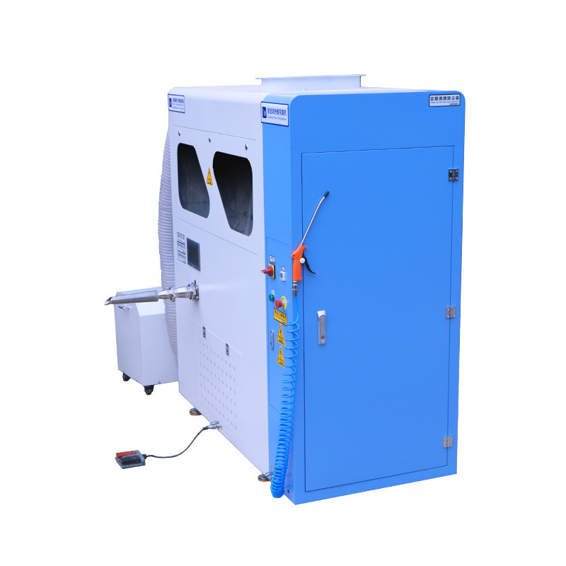 Factory Supply of Blessing Large New Warm Cotton Clothing Vest Embroidered Grids Punching Fully Automatic Computer Fixed Weight Cotton Filling Machine