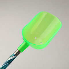 Bait throwing spoon, retractable stainless steel nest making spoon, fiberglass bait spreading spoon, fishing nest making device, fishing gear small accessories