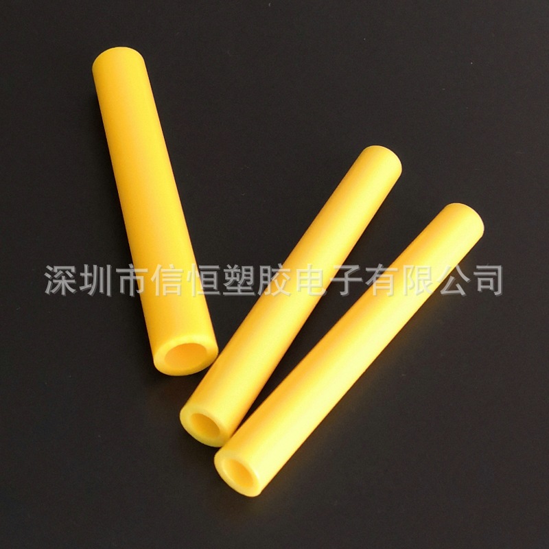 大量批发PP管耐热无毒质轻黄色塑料硬管PC塑料圆管食品级PP吸管