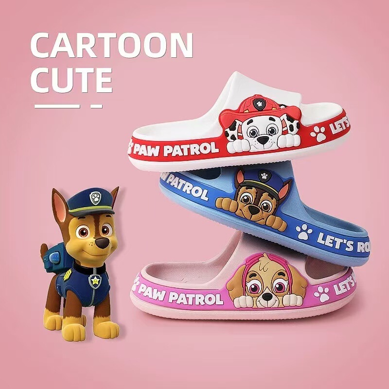 Paw Patrol Children's Slippers Summer Boys Baby Kids Indoor 2025 Summer Boys Bathroom Bath Non-Slip Slippers