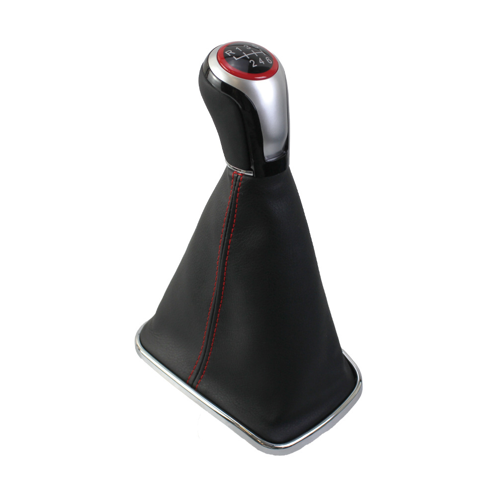 Juego de pomo de palanca de cambios aplicable a vehículos transfronterizos Volkswagen Golf y Bora, palanca de cambios, accesorios de interior