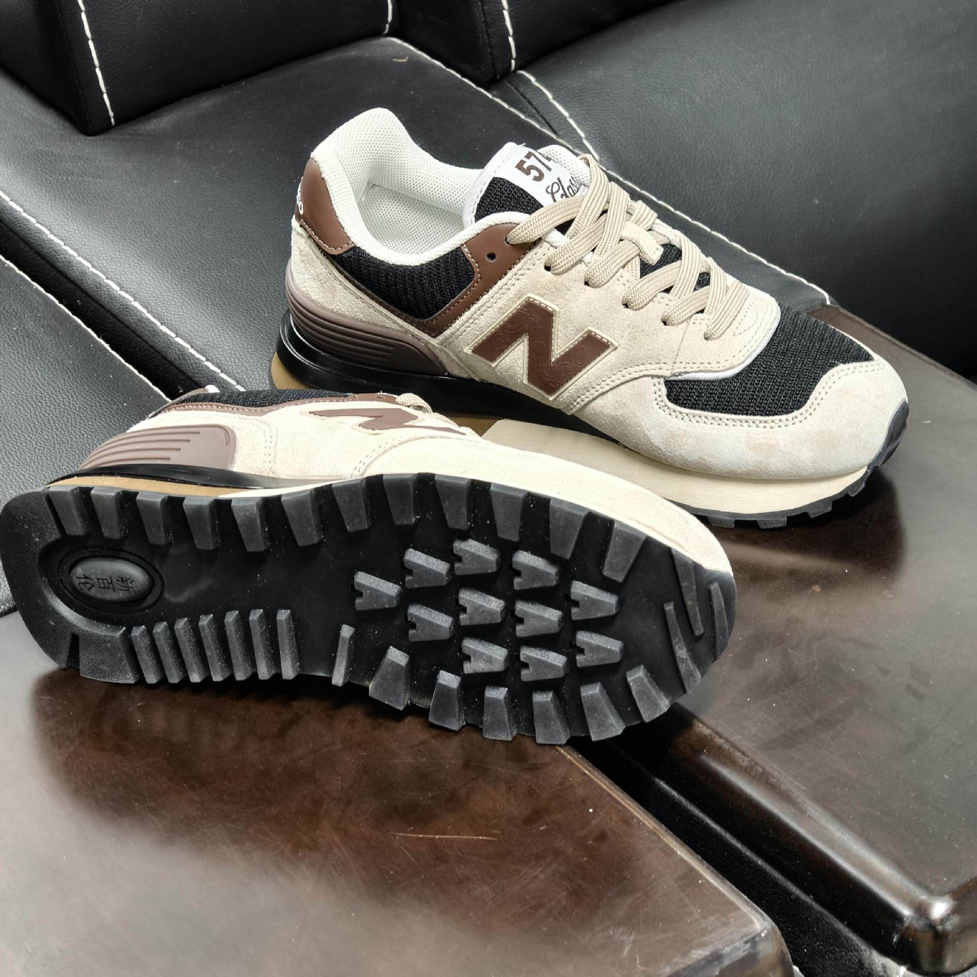 New Balance 574Lg idman ayaqqabısı, kişi və qadın üçün yay modeli