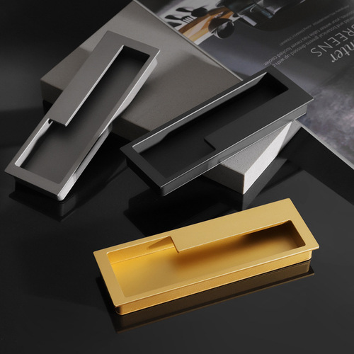 Hidden handle, modern integrated handle, sliding door slot-in handle, embedded cabinet handle, invisible cabinet handle