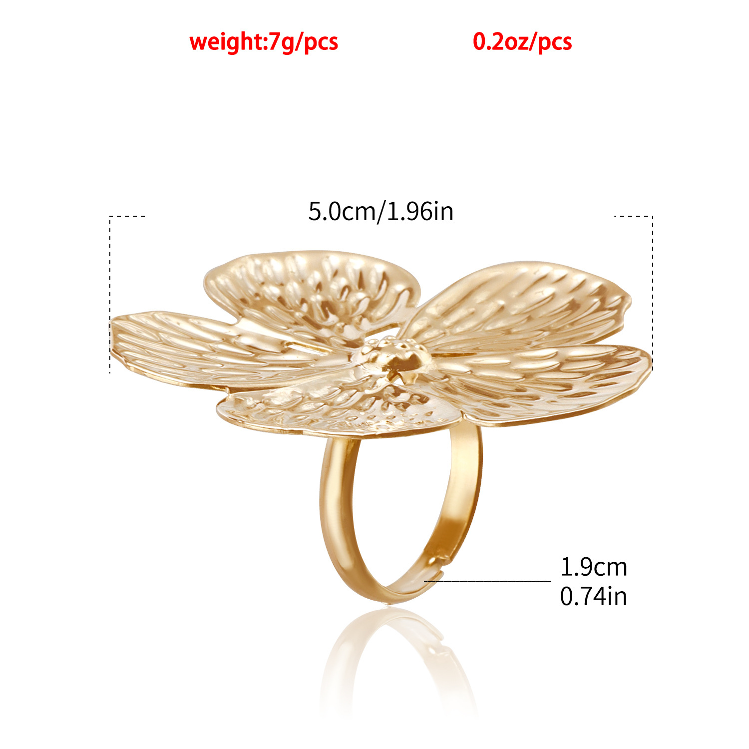 10g Weight Jewelry Set Classification 1 Set Quantity Casual Occasion Alloy Material Flower Pattern Women's Gender Plating Design Simple Style Style Simple Style Flower Alloy Plating Women's Jewelry Set 3