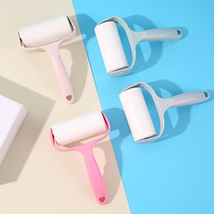 Household roller lint remover removable dust paper roller brush replacement roll paper hair removal brush pet hair removal device