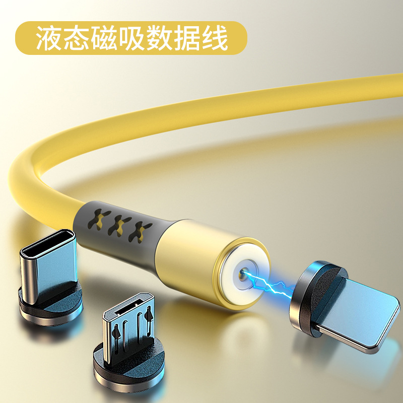 Creative magnetic data cable usb fast ch...