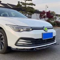 Подходит для Golf 8 Pro, трехсекционная передняя губа, модификация передней губы, защита передней лопатки, небольшой ободок