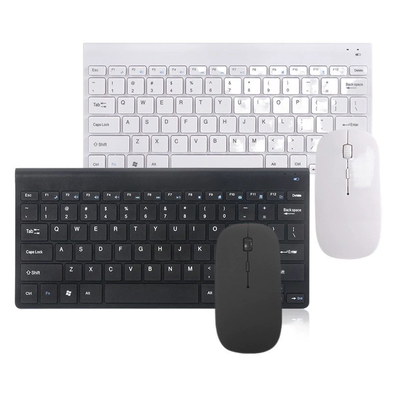 Набор беспроводной клавиатуры и мыши Набор клавиатуры и мыши Набор портативных ноутбуков Внешние шоколадные кнопки Беспроводная клавиатура