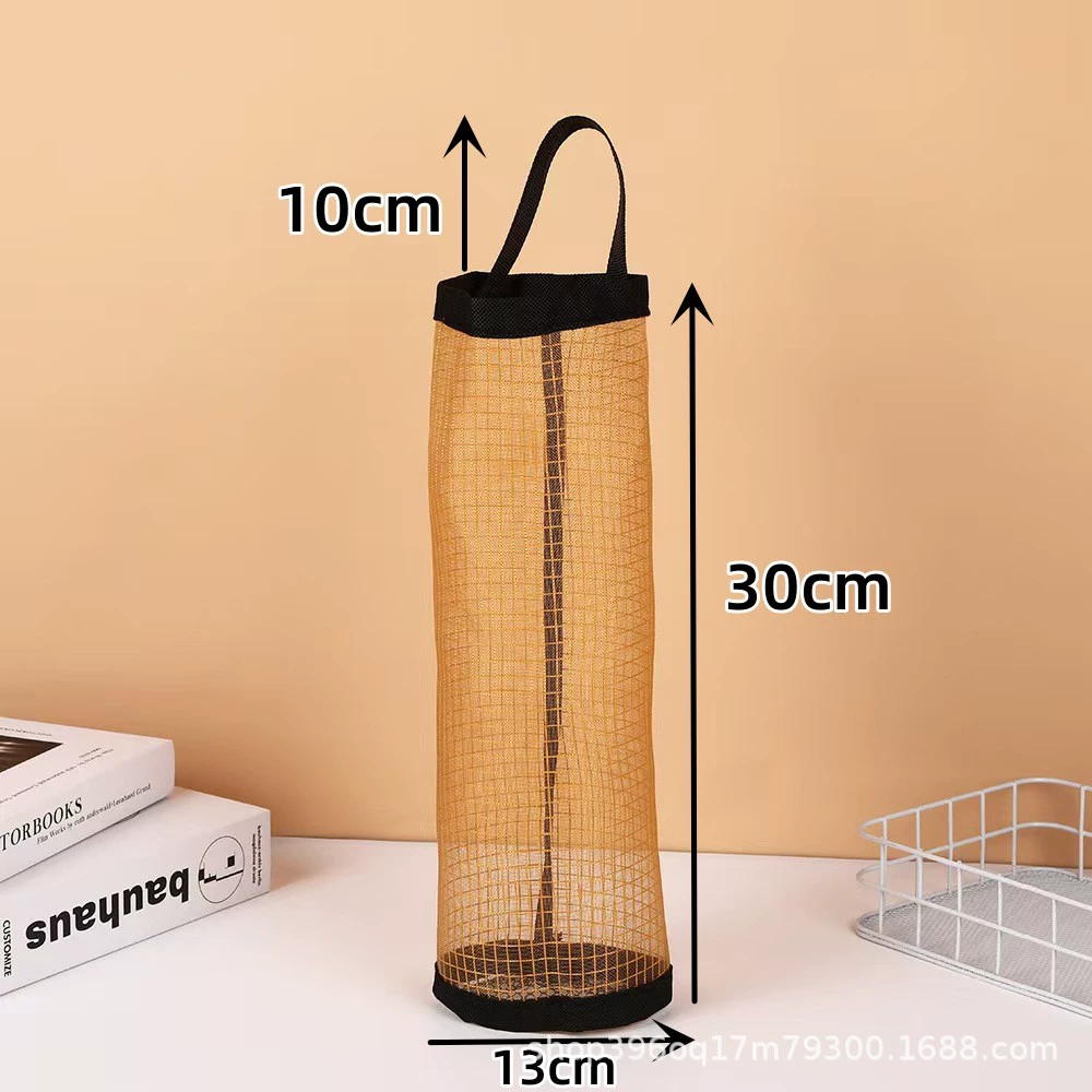 Garbage Bag Storage System - Hanging Plastic Organizer for Home