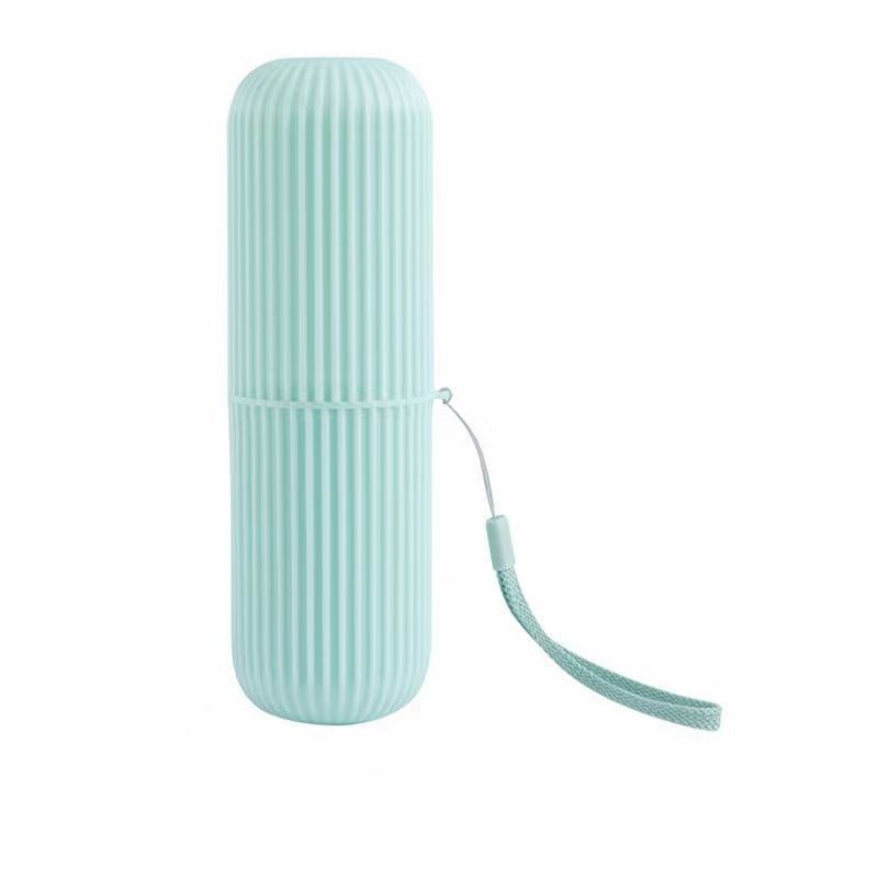Portable Travel Toothbrush And Toothpaste Holder Cup Vertical_voghion.com