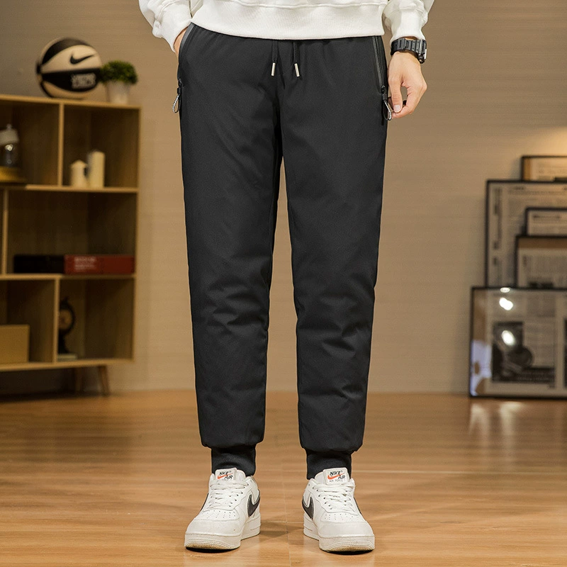 Пуховые брюки для трансграничного утолщения зимой