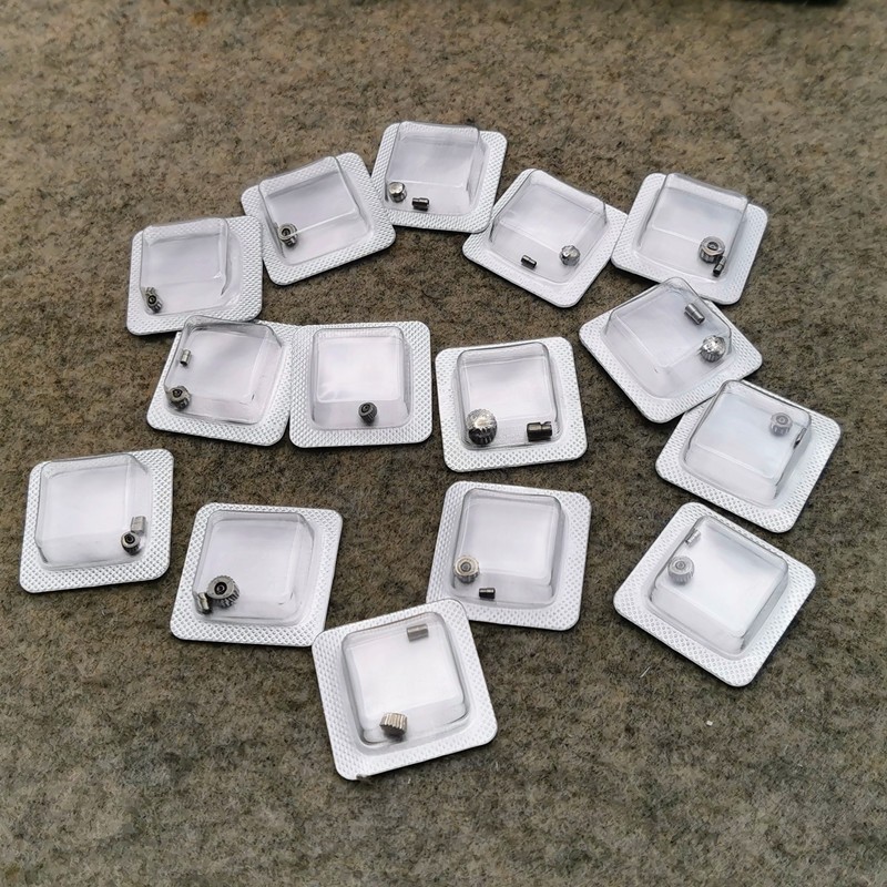 Famous Craftsman Handle L2.628/518/669/128 All-Steel Handle Crown Silver Gold Men's and Women's Watch Buttons