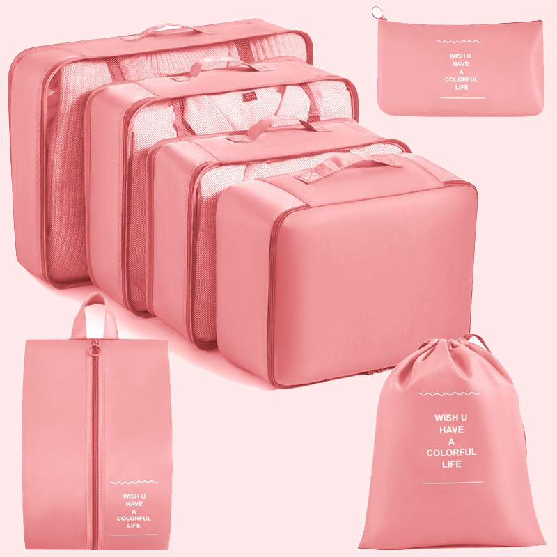 Engrosamiento de viaje multifuncional de siete piezas bolsa de almacenamiento de equipaje clasificación de ropa de organización bolsa de almacenamiento traje al por mayor